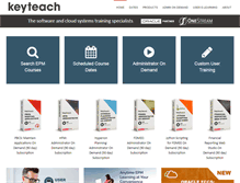 Tablet Screenshot of keyteach.com